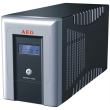 AEG UPS Protect A. 1400, 1400VA / 840W / 4x IEC-320 battery protected/ 2x IEC-320 overvoltage protection / Fax line, Network protection / USB / RS232 / Automatic Voltage Regulation / Line interactive / ~40 minutes backup time / CompuWatch Software for Wi
