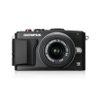 Olympus E-PL6 black + EZ-M1442 II R black Kit