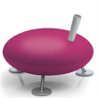 Stadler Air humidifier FRED Pink F017EH/ Power: 300W/ Water consumption 360 g/h/ Germ-free steam/ Hygrostat