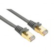 HAMA CAT 5e Network Cable STP gold-plated shielded grey 10.00 m